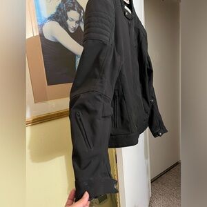 Street & Steel. BLK Mesh men’s Highway Motorcycle Jacket Sz: XL. good condition